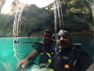 buceo en cenotes